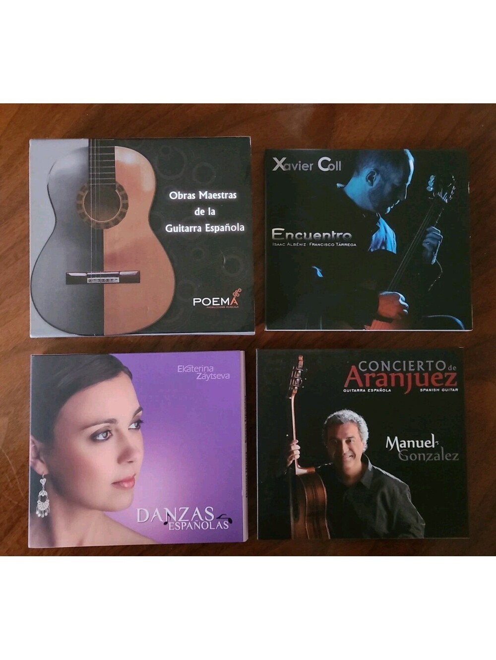 Obras Maestras de la Guitarra Espanola 3 CD set Zaytseva Coll Gonzalez - Poema